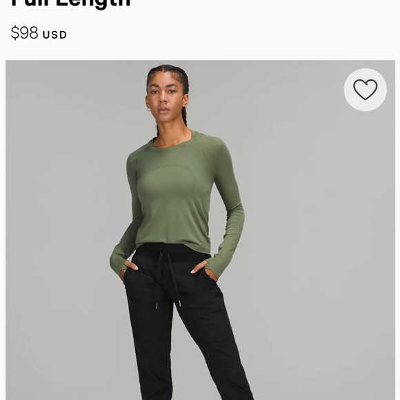 Lulu lemon dance studio pants size 6 - Picture 2 of 6